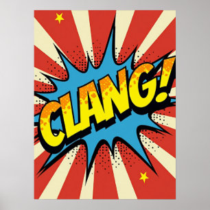 CLANG! Poster popup-kontur
