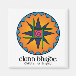 Clann Bhride Square Magnet