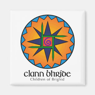 Clann Bhride Square Magnet