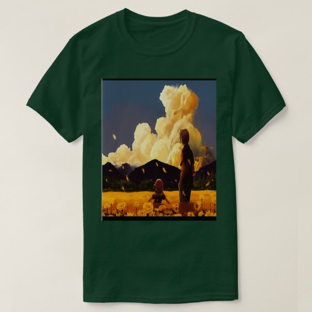 Clannad Graphic  T Shirt (Design framsida)