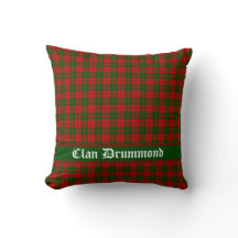 Clans Drummond Tartan Anpassningsbar 
