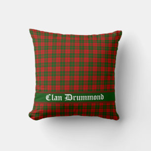 Clans Drummond Tartan Anpassningsbar Kudde