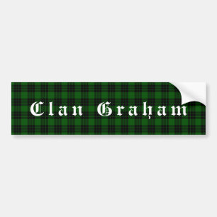 Clans Graham Tartan Bildstämpel Bildekal
