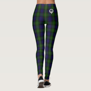 Clans Gunn vapensköld & Tartan Leggings