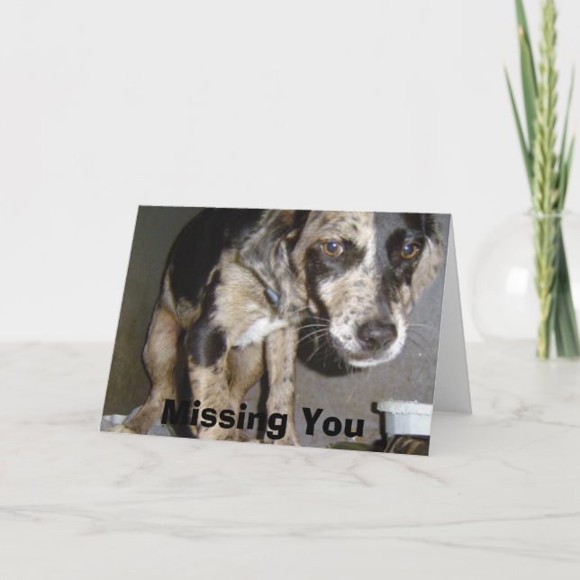 clantonone saknad dig kort (Framsida)