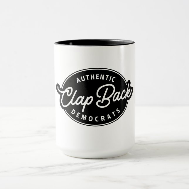 Clapback-Logotyp Mugg (Center)