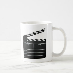 Clapboarden filmar film kritiserar kaffemugg