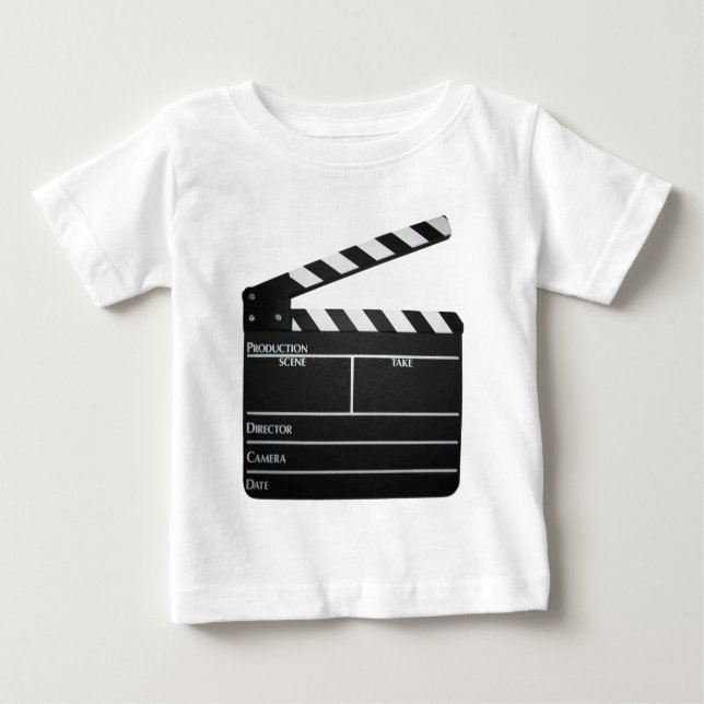 Clapboardfilmen kritiserar clapperen filmar t shirt (Framsida)