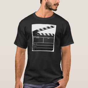 Clapboardfilmen kritiserar clapperen filmar t-shirt