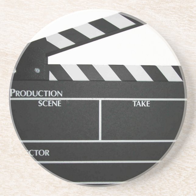 Clapboardfilmen kritiserar clapperen filmar underlägg sandsten (Framsidan)
