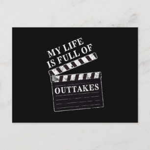 Clapperboard Actor Actress Movie Acting Theater Gi Vykort