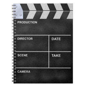 Clapperboard bio anteckningsbok
