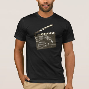 "Clapperboard" film älskare-Shirt T Shirt
