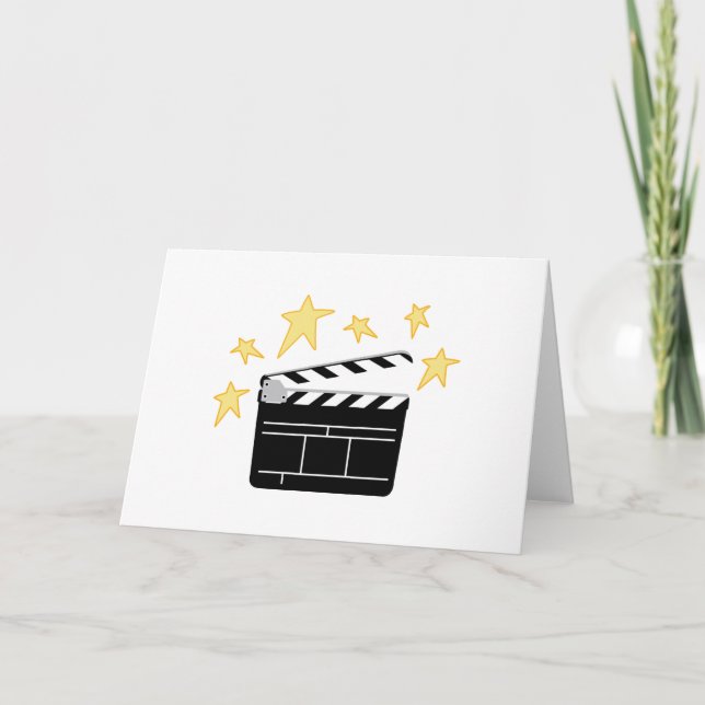 Clapperboard Kort (Framsida)