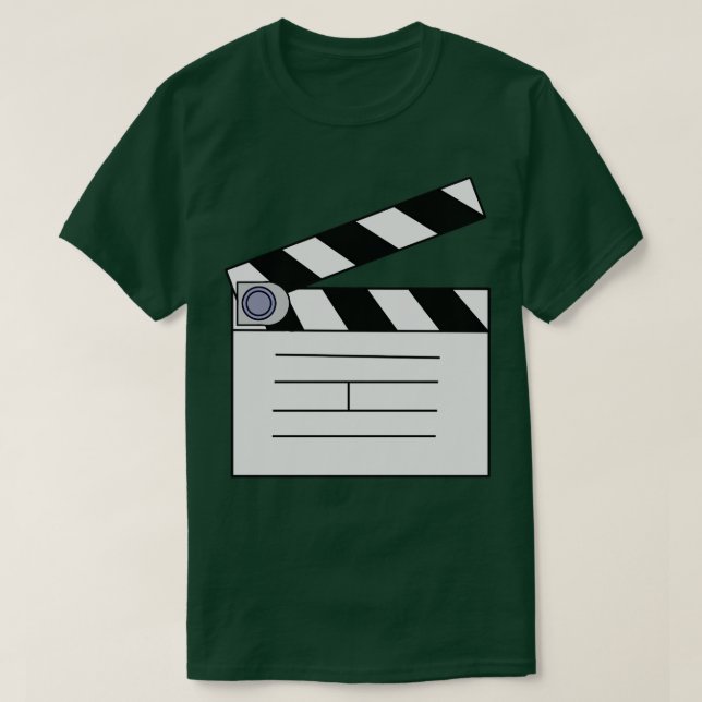 Clapperboard T Shirt (Design framsida)
