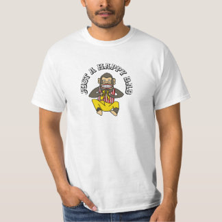 Clapping Vintage Monkey Leksak T Shirt