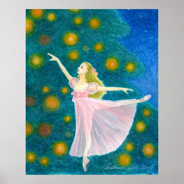 Clara Ballet Art-utskrift Poster (Framsidan)