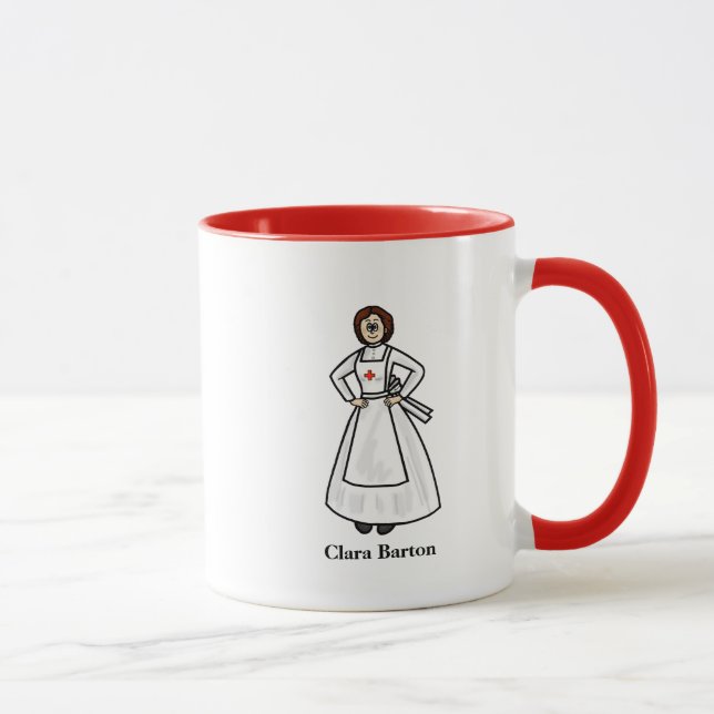 Clara Barton Nurse Mugg (Höger)