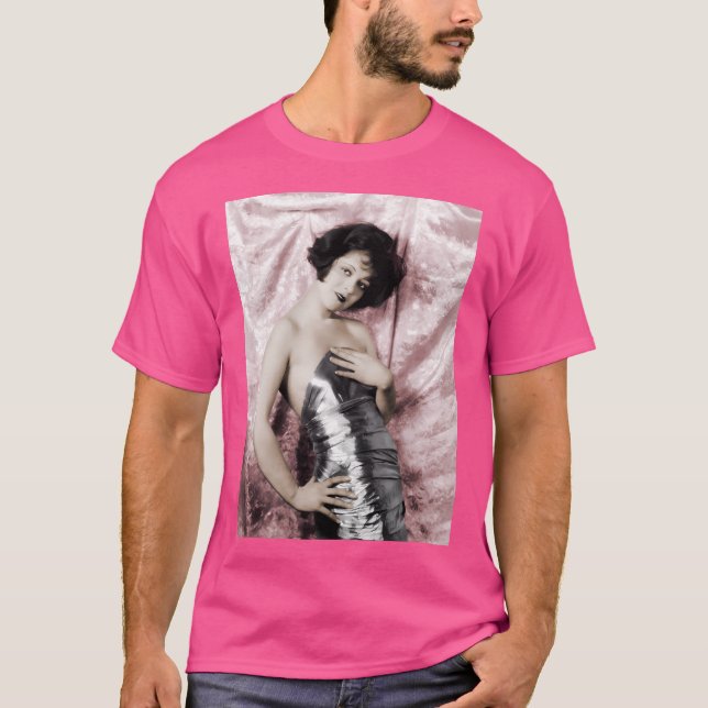 Clara Bow T Shirt (Framsida)