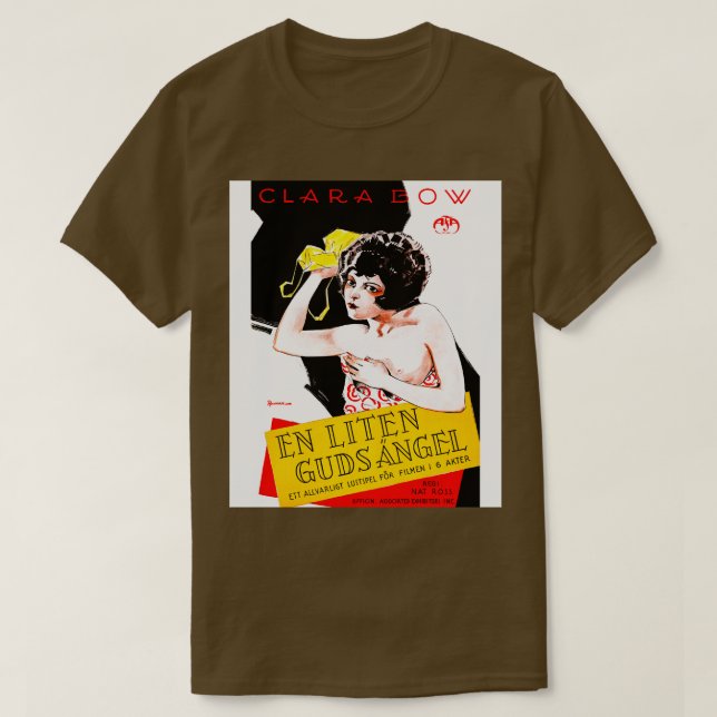 Clara Bow Två kan spela T Shirt (Design framsida)