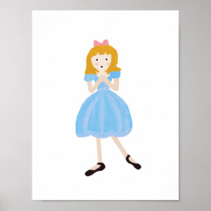 Clara konsttryck poster