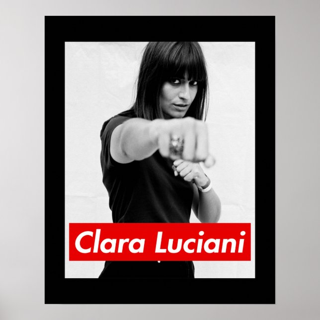 Clara Luciani - La granat Poster (Framsidan)