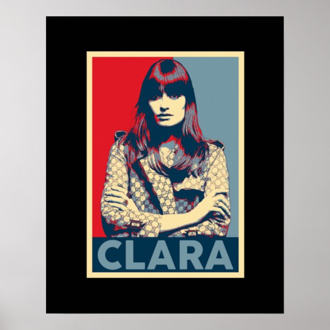 Clara Luciani Skutt Porträtt Poster (Framsidan)