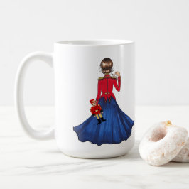 Clara, Mouse och Nutcracker Soldier Kaffemugg