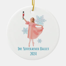 Clara Nutcracker Ornament 2024