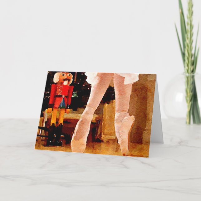 Clara och nötknäpparen helgkort (Framsida)