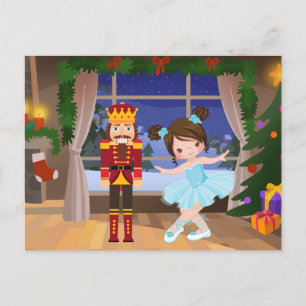 Clara och Nutcracker Stahlbaum House Helg Vykort