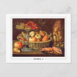 Clara Peeters #11 - Finkonst Postkort Vykort