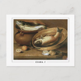 Clara Peeters #12 - Finkonstkort Vykort
