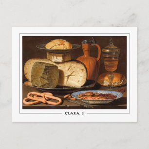 Clara Peeters #1 - Finkonst Postkort Vykort