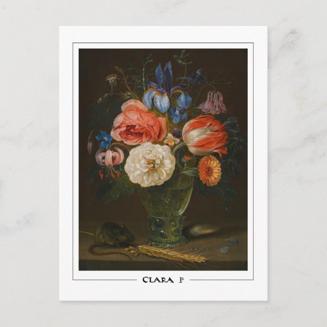 Clara Peeters #43 - Finkonstkort Vykort (Framsida)