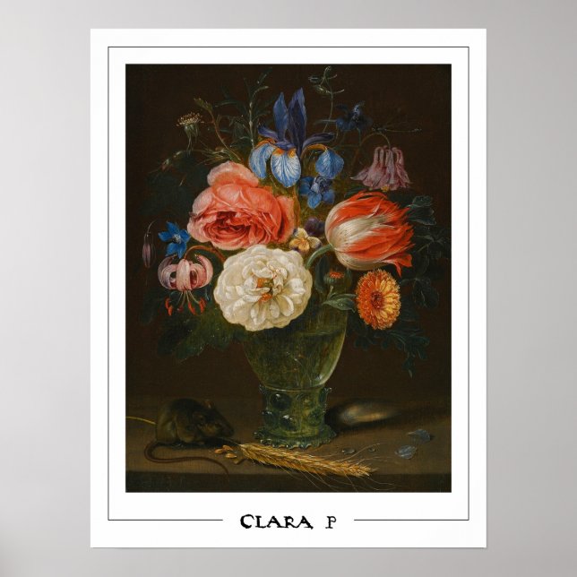 Clara Peeters Zedign Art Poster #43 (Framsidan)