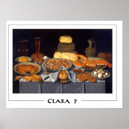 Clara Peeters Zedign Art Poster nr 44