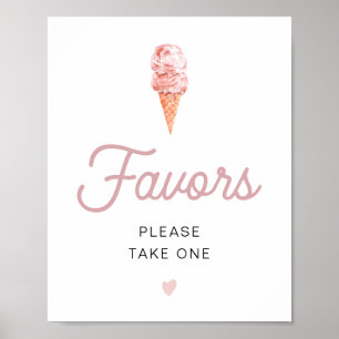 CLARA Retro Rosa Glassigt Bröllop Bröllopsfest Gåv Poster
