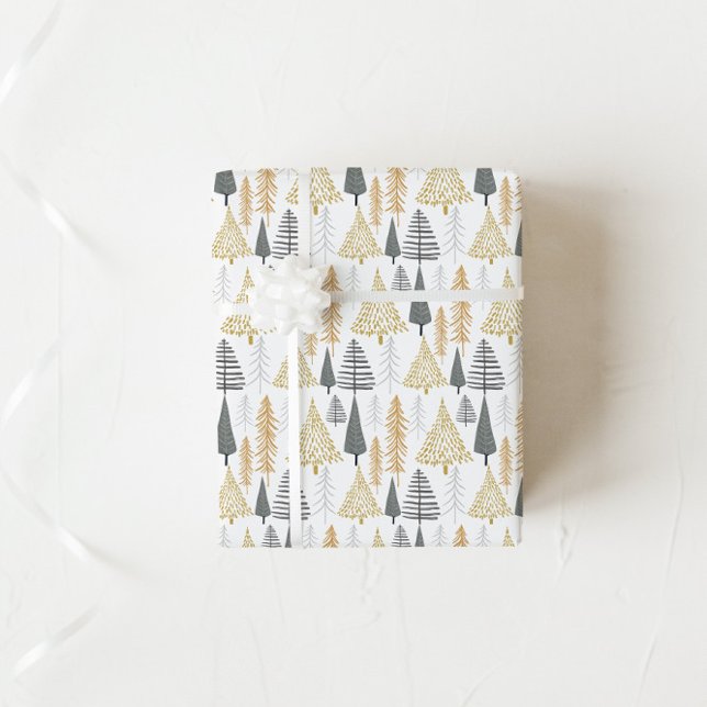 CLARA:s moderna pappra helgdag i Julgran Presentpapper (Skapare uppladdad)
