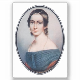 Clara Schumann (1838) Klistermärken