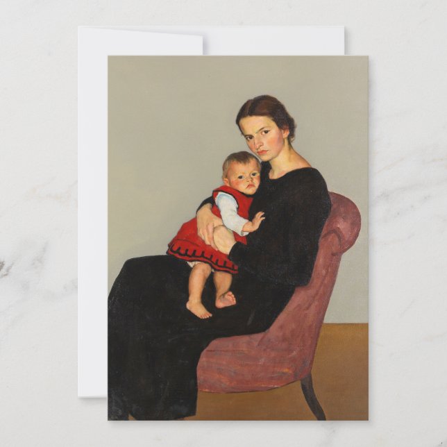 Cläre Maillard med dotter | Willi Maillard (Framsida)