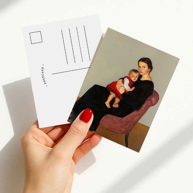 Cläre Maillard med dotter | Willi Maillard Vykort (Skapare uppladdad)