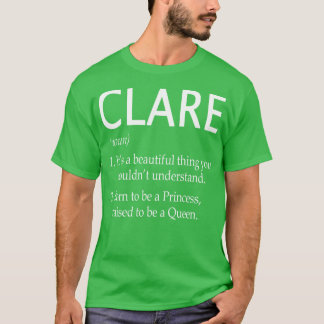 Clare Namn Gift 174 T Shirt