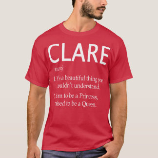 Clare Namn Gift 40 T Shirt