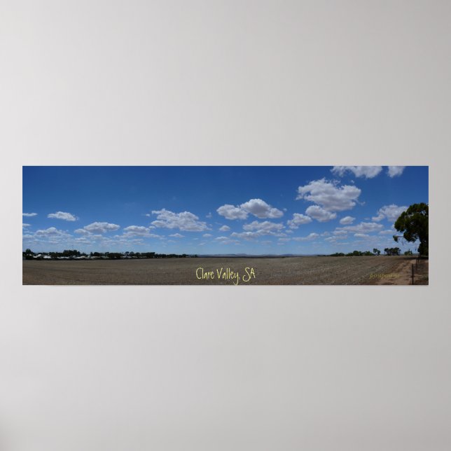 Clare Valley, SA Poster (Framsidan)