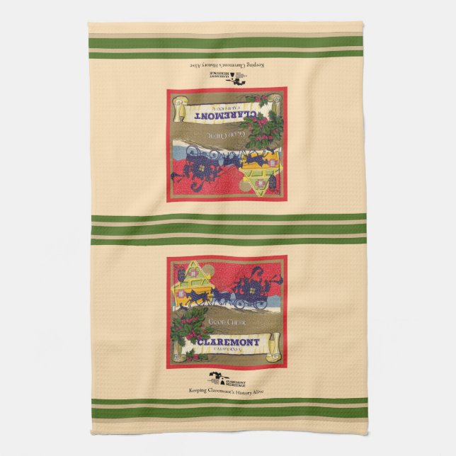 Claremont Bra Cheer Tea Towel Kitchen Towel Kökshandduk (Vertikal)