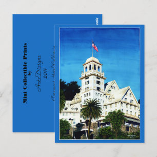 Claremont Hotel/CA - Mini Collecsible Prints Vykort
