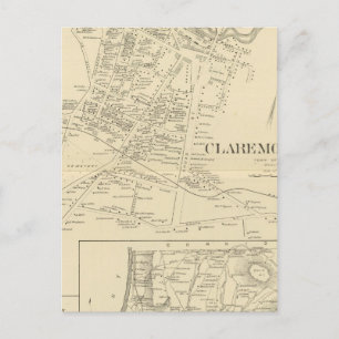 Claremont PO Vykort