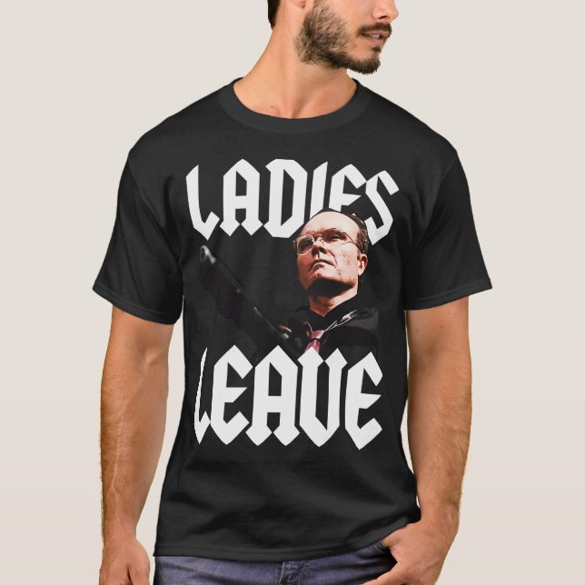 Clarence Boddicker Damer Lämna Redigerad för TV Ve T Shirt (Framsida)