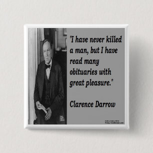 Clarence Darrow & dödsrannsats-citat Knapp